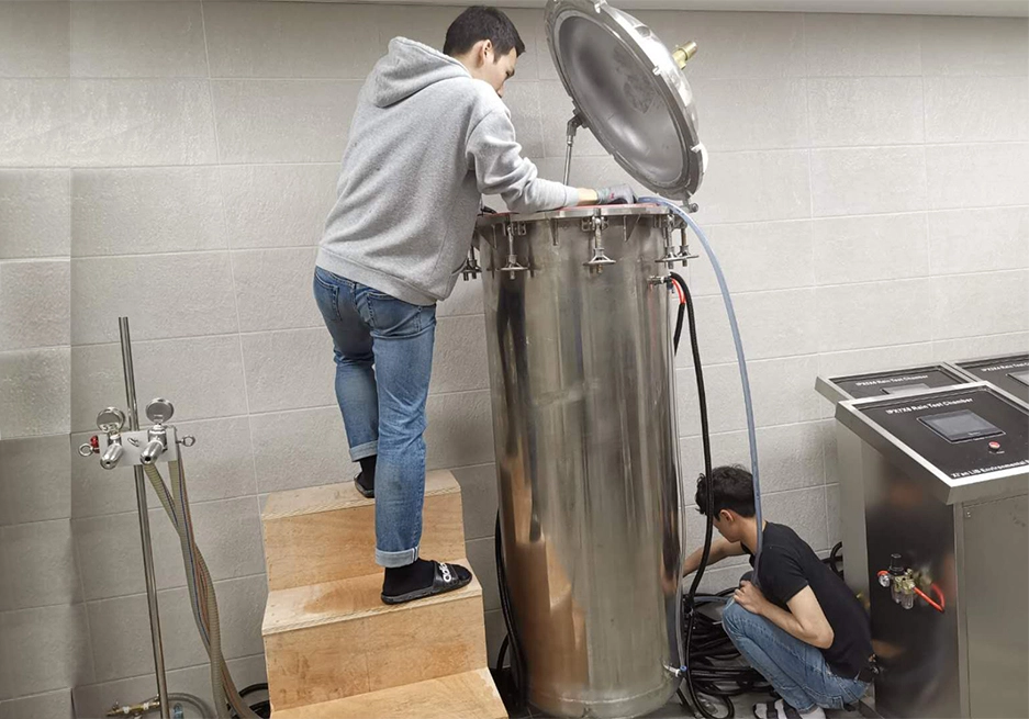 Environmental Test Chamber Installation