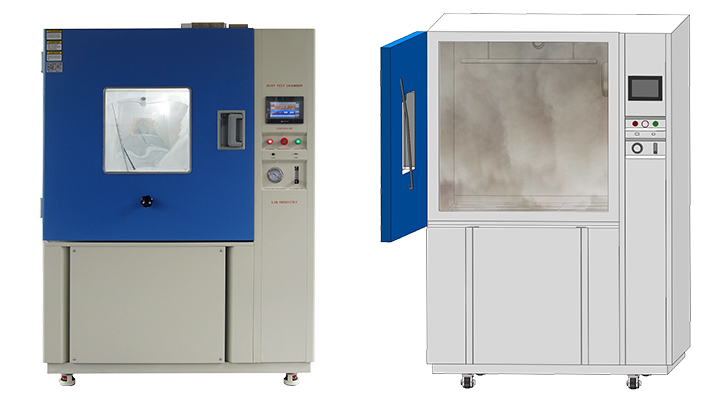 The Air Circulation System of the Dust Test Chamber