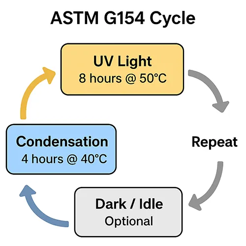 How UV Accelerated Aging Chamber Meets ASTM G154 Requirements for Reliable Plastic and Coating Testing
