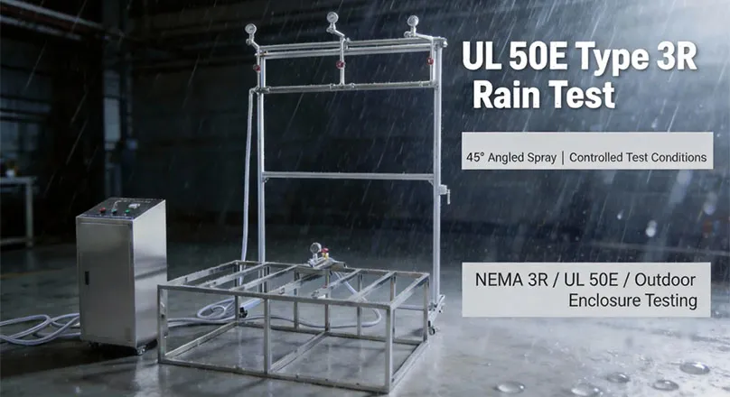 How to Achieve NEMA 3R Compliance with a Professional UL Rain Test Apparatus From LIB Industry?