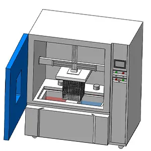 Thermal Shock Chamber for Batteries T-350C Custom Solution for High Low Temperature and Oil Immersio